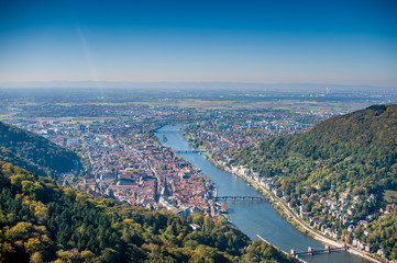 Heidelberg Luftaufnahme 