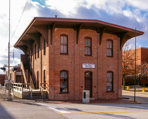 Great Western Railroad Depot in Springfield, Illinois