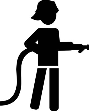 Firefighter Pictogram