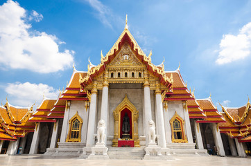 Fototapeta premium Wat Benchamabophit, Bangkok, Thailand