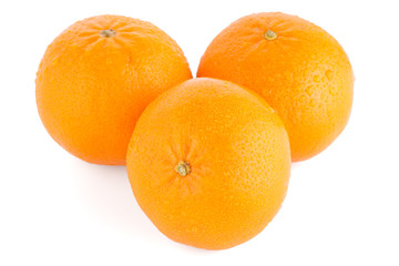 Ripe tangerine or mandarin