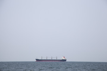 Large cargo ship