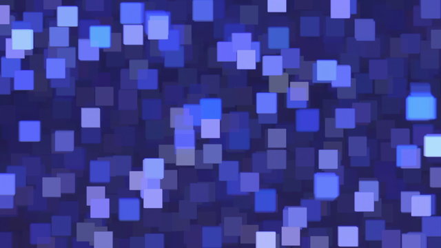 Abstract squares chaotic movement