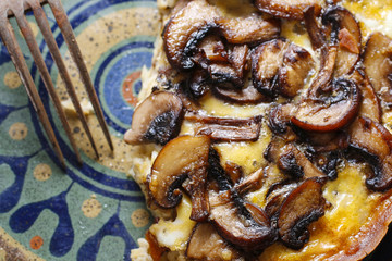 Mushroom pie
