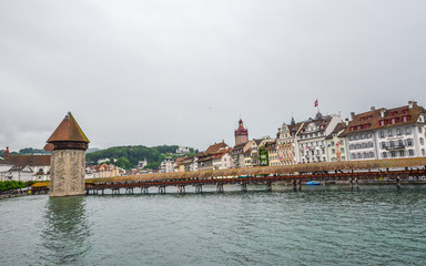 Lucerne, a city by the lake, Switzerland