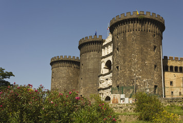 Castel dell'Ovo, Egg Castle, seaside castle, Megaride, peninsula