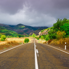 Fototapeta premium Asphalt Road