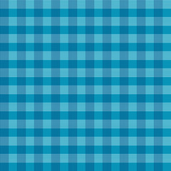 Blue Vector Abstract Retro Square Tablecloth Seamless Pattern