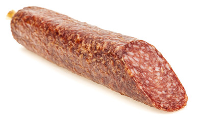 sausage on a white background.