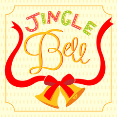 jinger bell lettering card