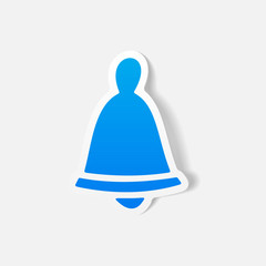 realistic design element: christmas bell