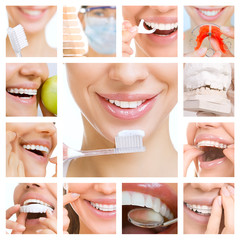 dental care collage (dental services)