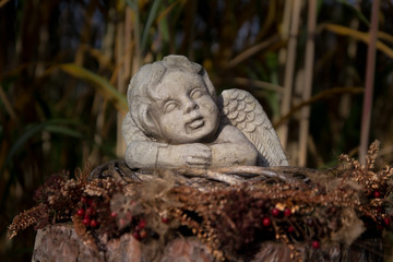 Engel als Grabschmuck