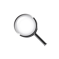 Vector magnifying glass