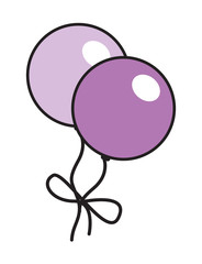 Vintage Balloons Design