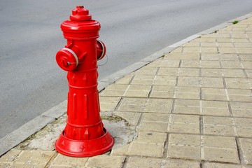 Red Fire Hydrant
