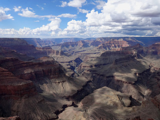 Aerial view grand canyon