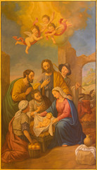 Fototapety  Sewilla – fresk Narodzenia Pańskiego w kościele Macarena