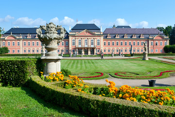 rococo chateau Dobris, Central Bohemian region, Czech republic,