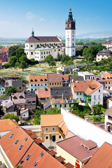 Fototapeta premium St. Stephen cathedral, Litomerice, Bohemia, Czech republic