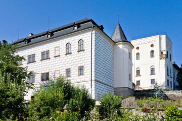 castle Slatinany near Chrudim, East Bohemia, Czech republic