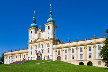 basilica minor Svaty Kopecek near Olomouc, Czech republic