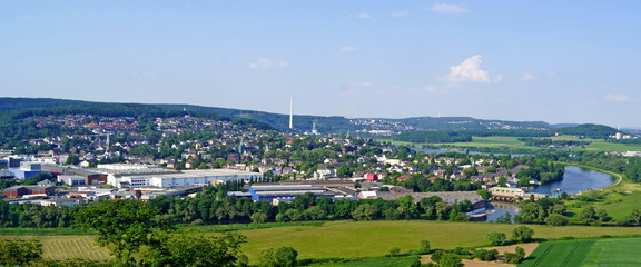 WETTER a.d. Ruhr - Stadtpanorama