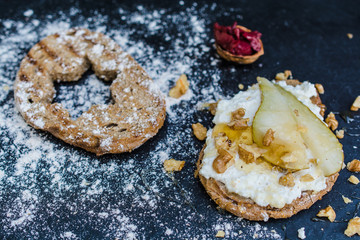 Christmas cake, creative food