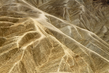 Zabriskie point, death valley