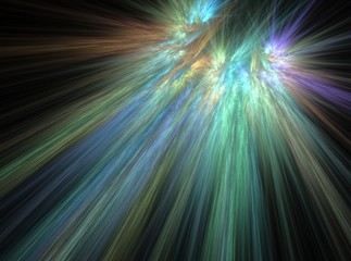 Divine radiance of heaven abstract background