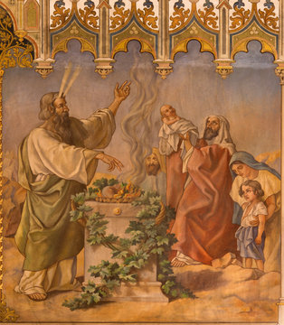 Moses at Lord’s Passover and offer of the firstborns
