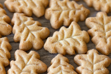 Christmas Tree Shaped Cookies