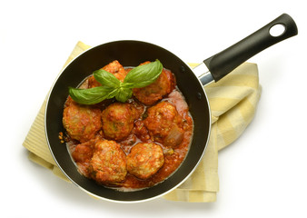 Meatballs in tomato sauce 番茄酱肉丸 Expo Milano 2015 food
