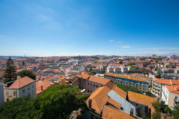 Fototapeta na wymiar Amazing view of Lisbon in Portuga