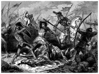 Battle of Agincourt - Azincourt - year 1415