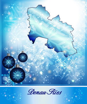 Karte von Donau-Ries