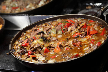 Stew with vegetables