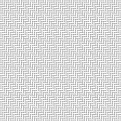 Black and white geometric seamless pattern with weave style.
