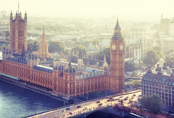Fototapeta na wymiar London - Palace of Westminster, UK