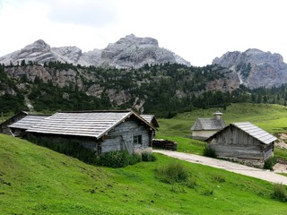 Fototapeta na wymiar Cortina d'Ampezzo Italy