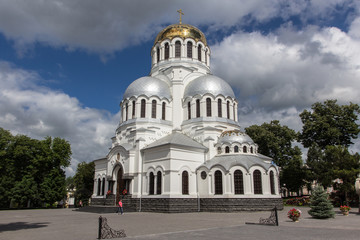 Fototapeta premium Orthodox church in Kamyanets-Podolsky Ukraine