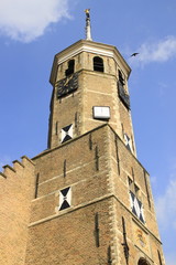 Turm des Rathauses in Willemstad
