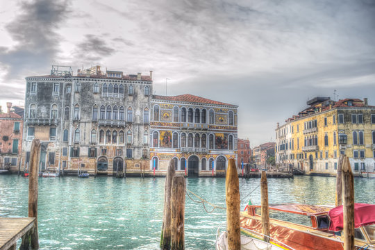 Minotti-Barbarigo palace in hdr tone
