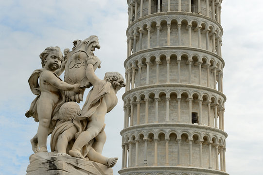 Pisa-leaning tower