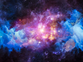 Obraz na płótnie Canvas Metaphorical Nebula