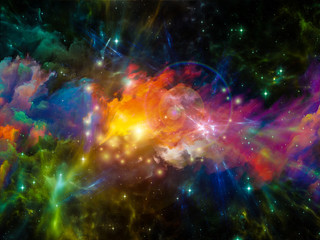 Obraz na płótnie Canvas Nebula Composition