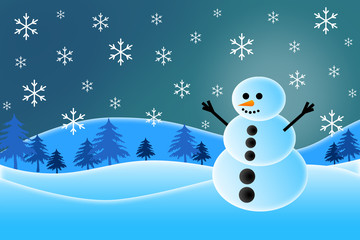 Snowman Illustration