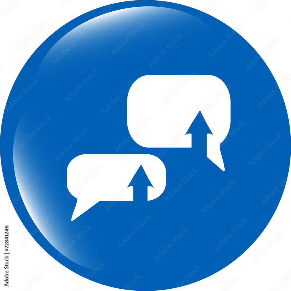 Poster upload from cloud icon. upload button. load symbol