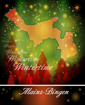 Karte von Mainz-Bingen