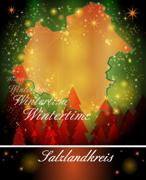 Karte von Salzlandkreis